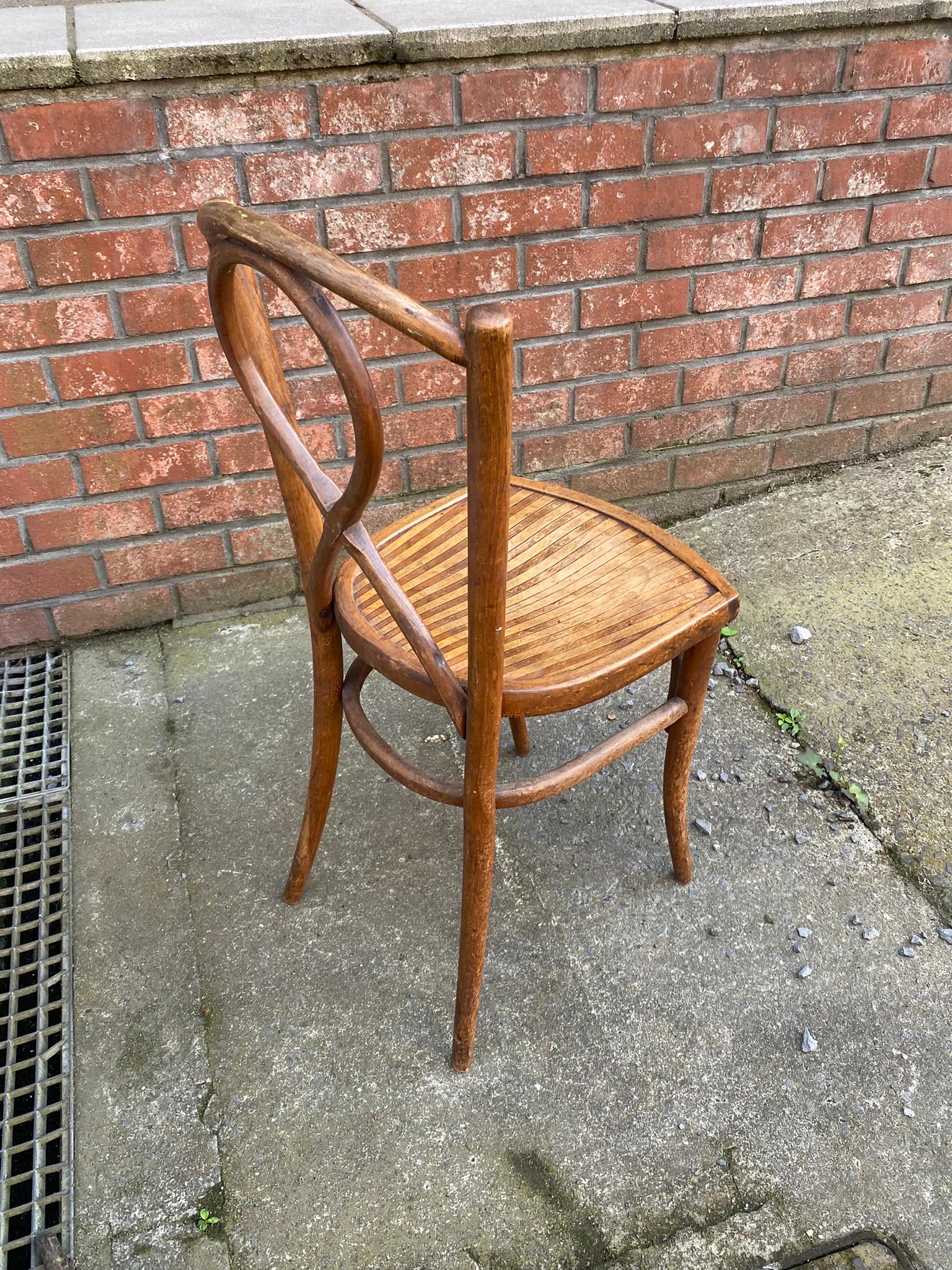Beech Luterma , Chair in the Thonet Style, circa 1900 For Sale