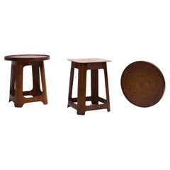 Luterma Venesta Isokon Stools / Tables / Trays - Model No 1 Walter Gropius 1930s