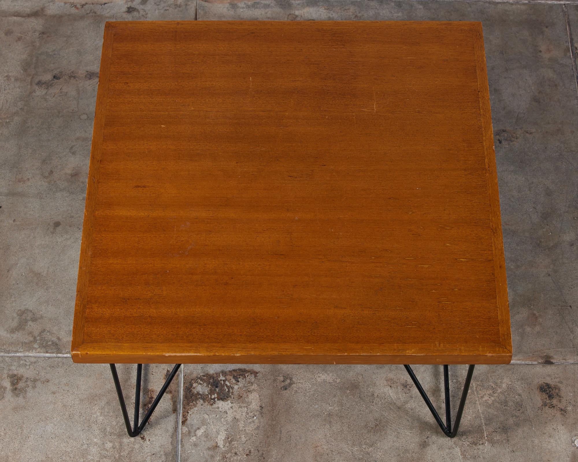 Luther Conover Mahogany Coffee Table For Sale 3