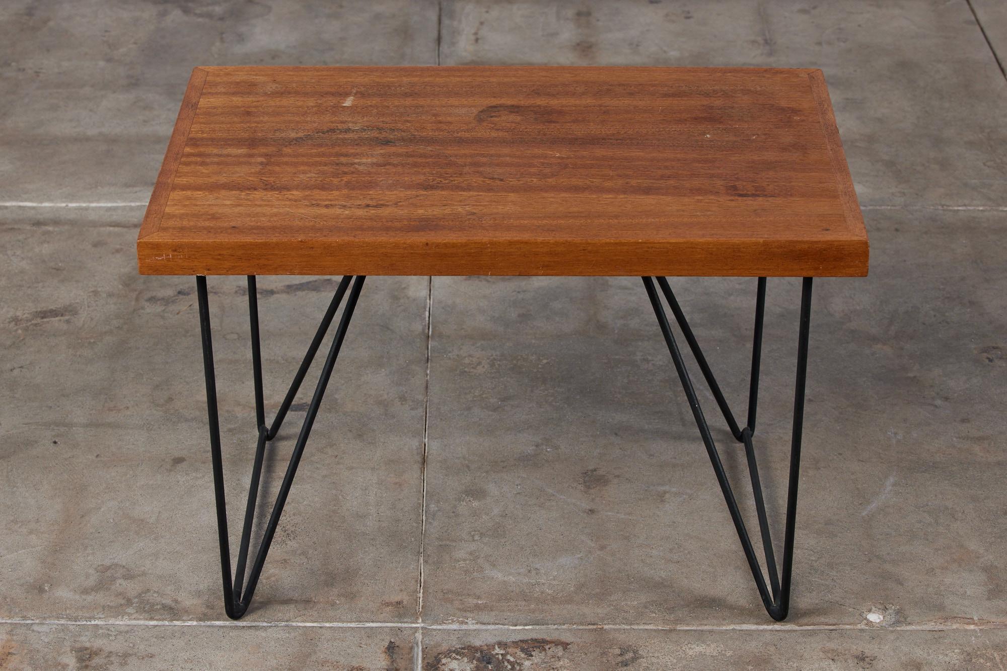 Mid-20th Century Luther Conover Mahogany Side Table For Sale