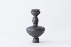 Lutróforo Antracita Stoneware Vase by Raquel Vidal and Pedro Paz