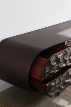 Lutum Credenza in Solid Wenge & Ziricote - In Stock