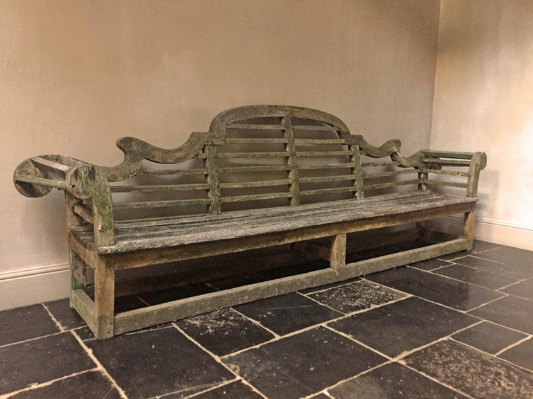 Lutyens Garden Bench, Early 20th Century For Sale at 1stdibs