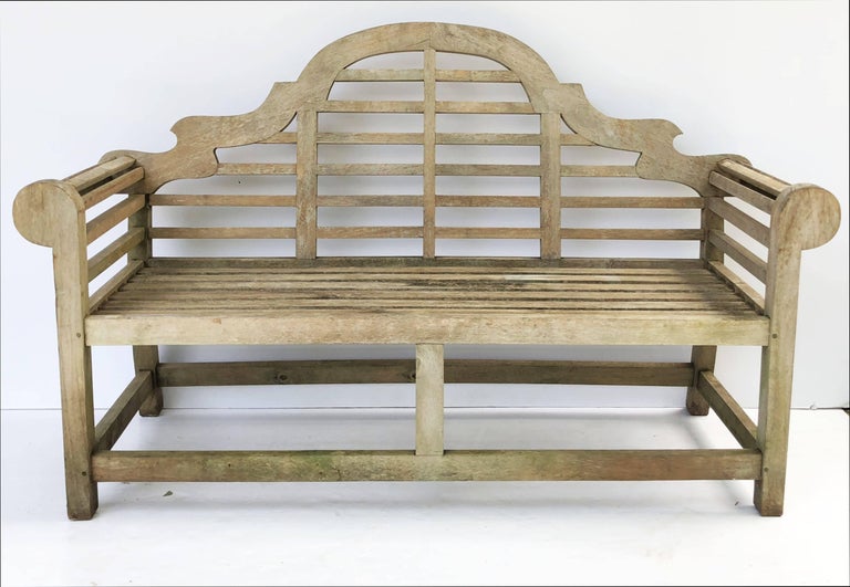Lutyens Style Garden Bench Seats of Teak from England 'Individually
