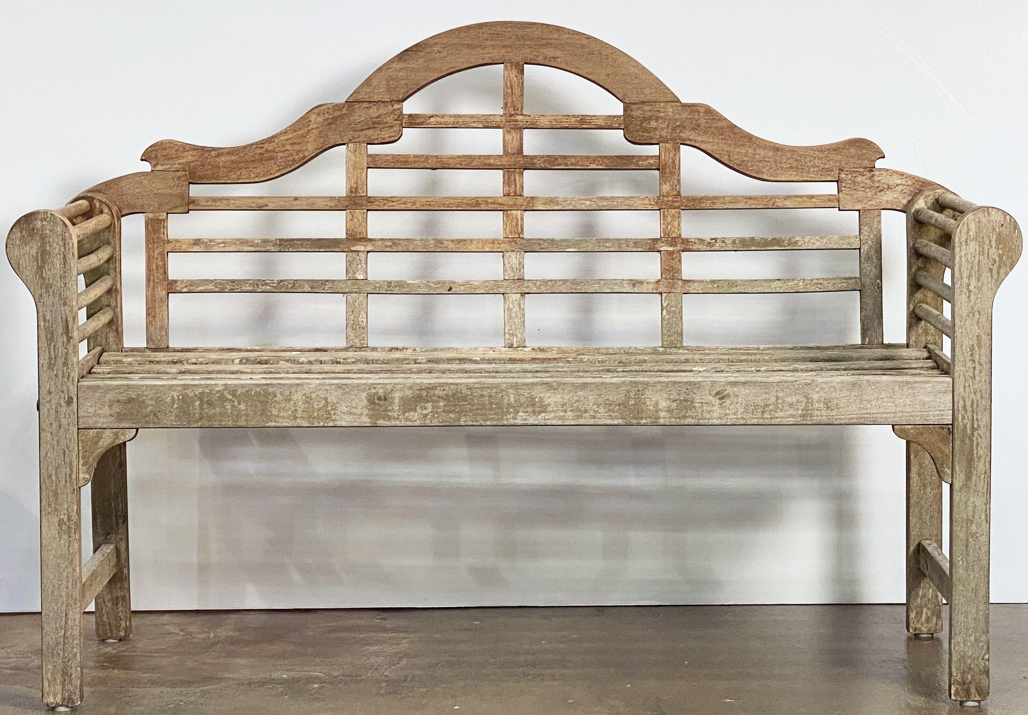 teak lutyens bench uk