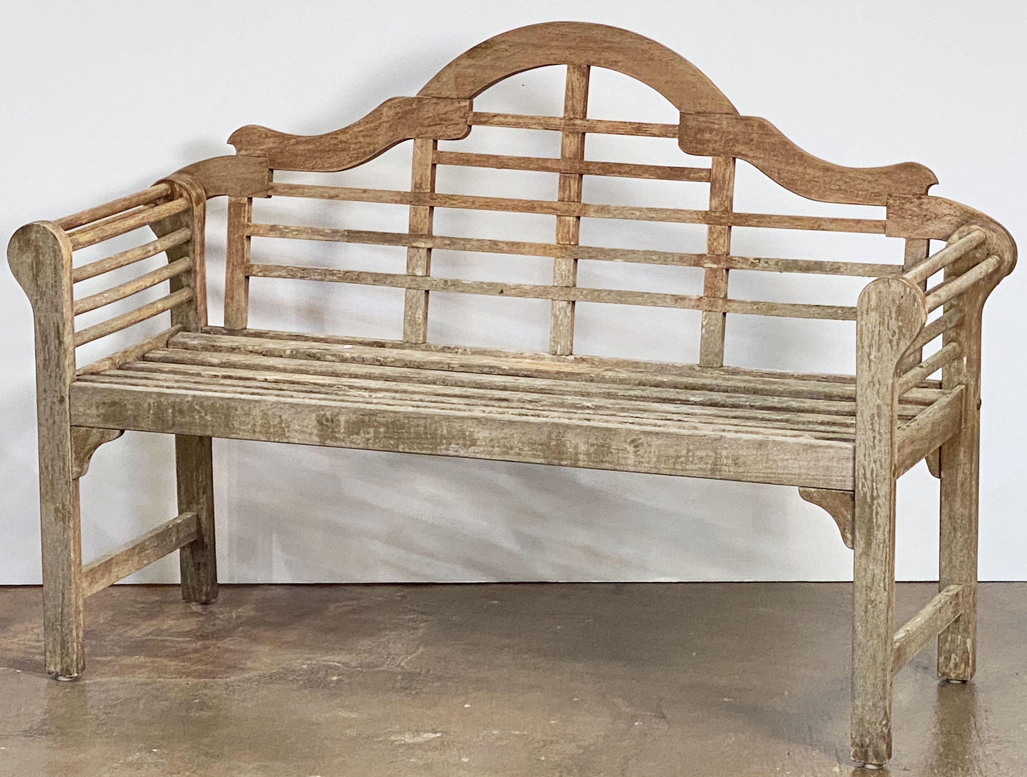 teak garden benches uk