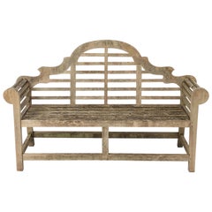 Lutyens Style Teak Garden Bench Seat from England