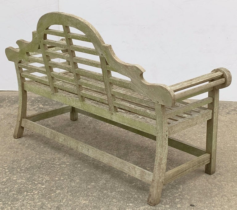 Lutyens Style Teak Garden Bench Seats from England For 