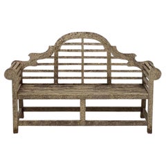 Lutyens Style Teak Wood Garden Bench