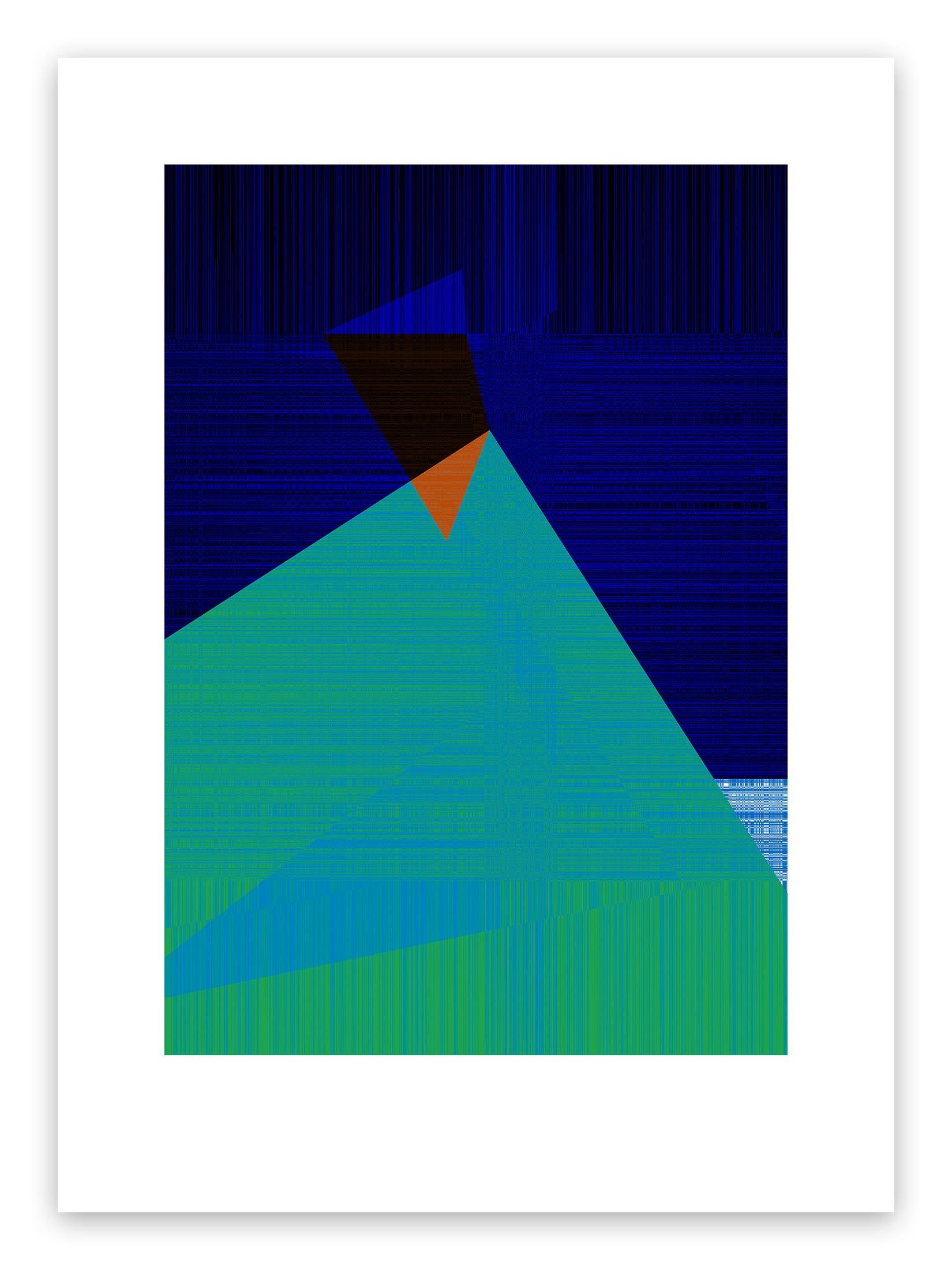 Straec #18 (Abstract Print)  - Mixed Media Art by Luuk de Haan