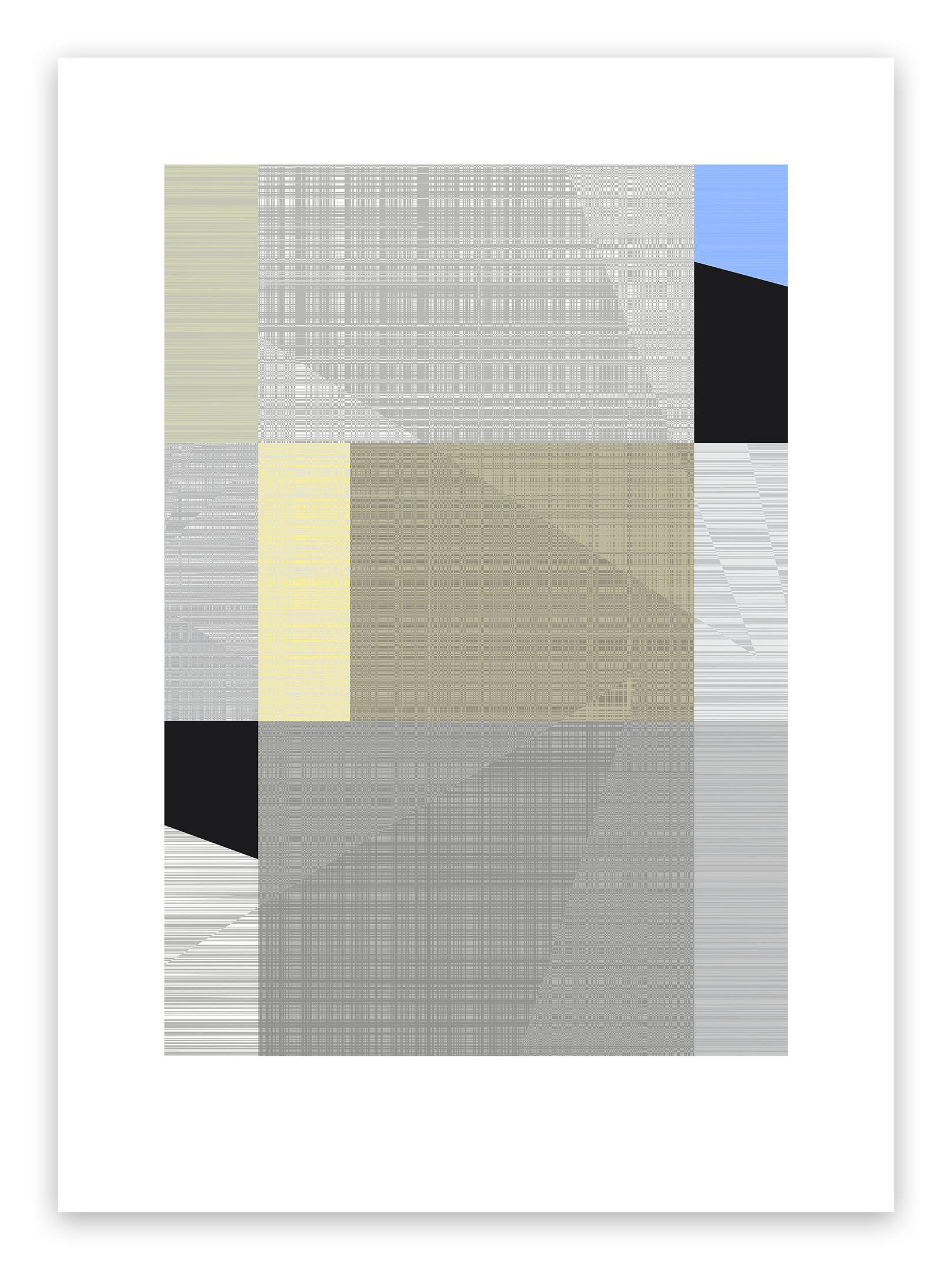 Straec #29 (Abstract Print)  - Mixed Media Art by Luuk de Haan