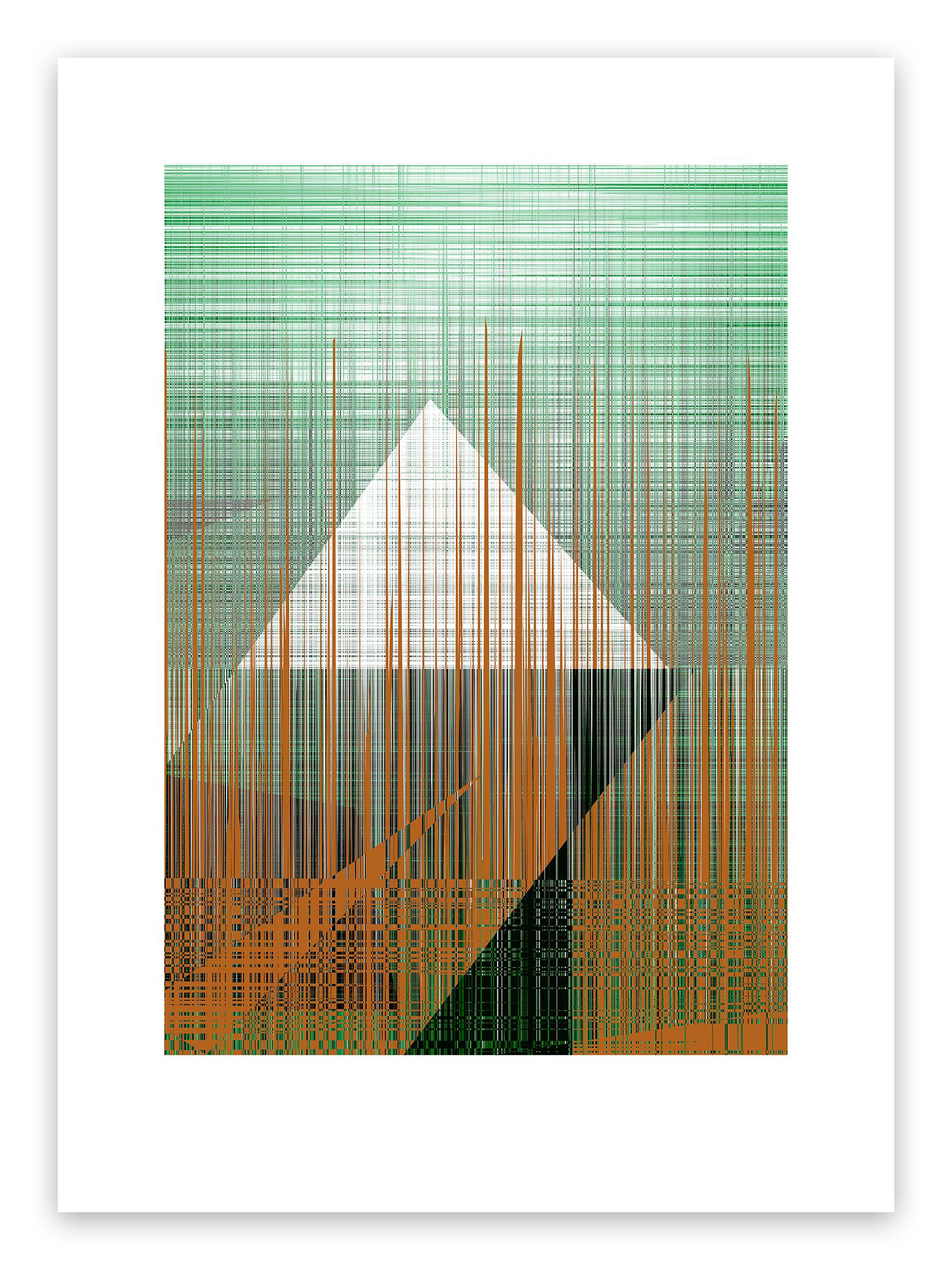 Straec #4 (Abstract Print)  - Mixed Media Art by Luuk de Haan