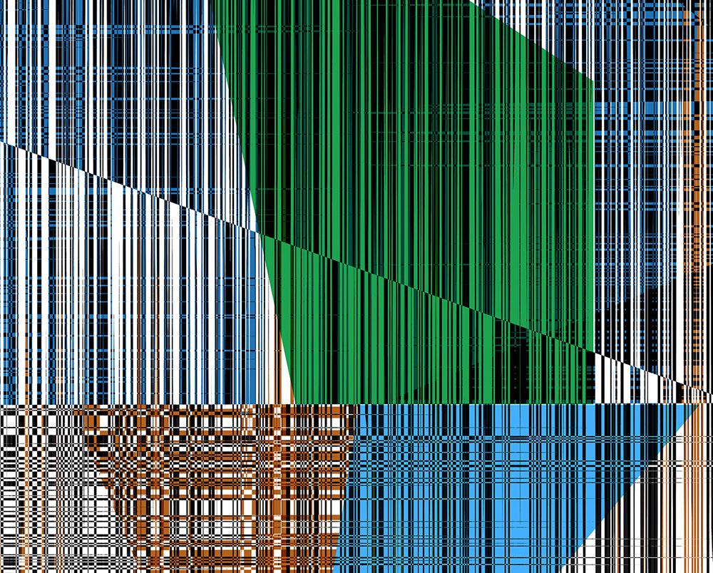 Straec #6 (Abstract Print) 

UltraChrome HD Ink on Hahnemühle paper. Unframed.

A vector is a mathematical quantity that communicates a trajectory toward a point in three-dimensional space.Luuk de Haan works with the idea of vectors in many of his