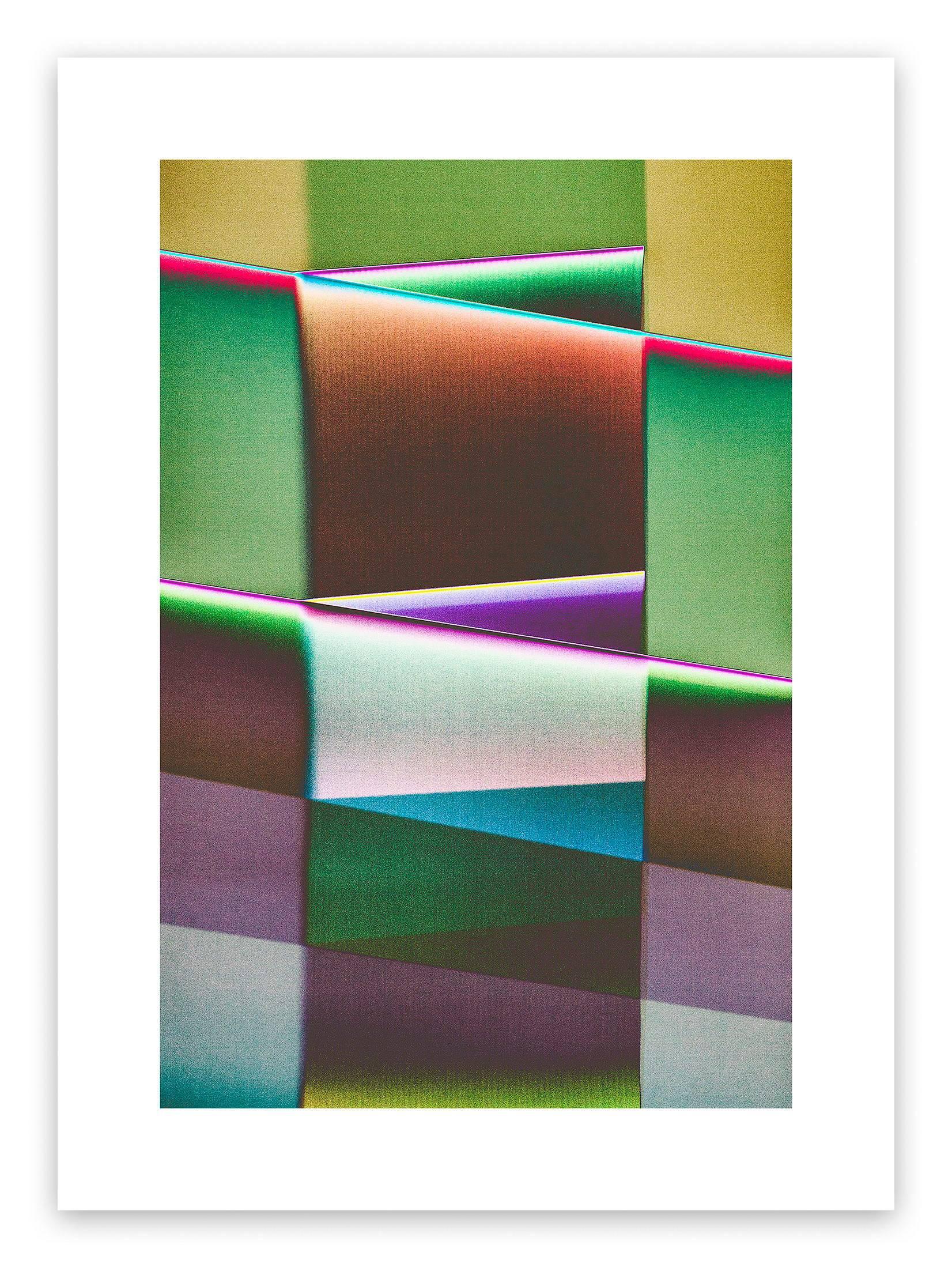 Luuk de Haan Abstract Photograph - Color field 12 (Abstract painting)
