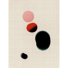 Red, white, black, abstraction, photography,  edition of one, Ukiyo #3