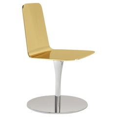 Luwan Swivel Chair in Powder-Coated Aluminum by altreforme