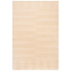 Lux 2 Apricot, Wool Cut Pile Rug