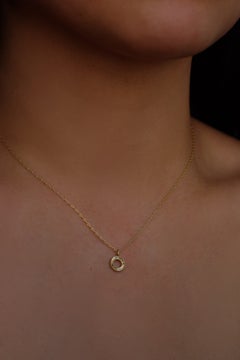 Collana a catena Lux in oro giallo 18 carati di Alice Son