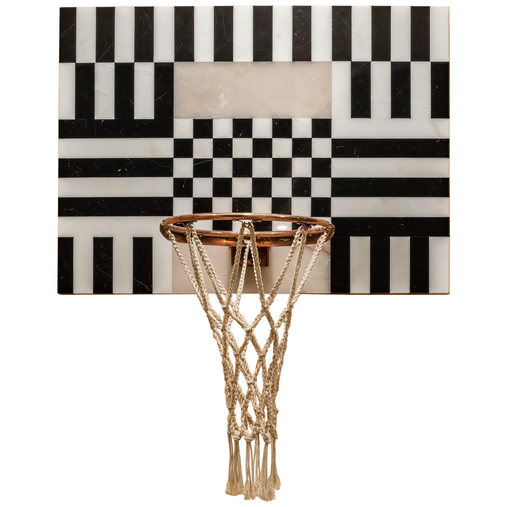 Louis Vuitton Luxury Custom Mini Indoor Basketball Hoop