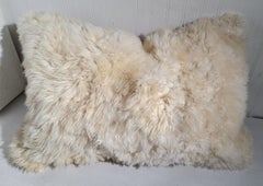 Lux Sheep Skin Pillows - Set Of Three