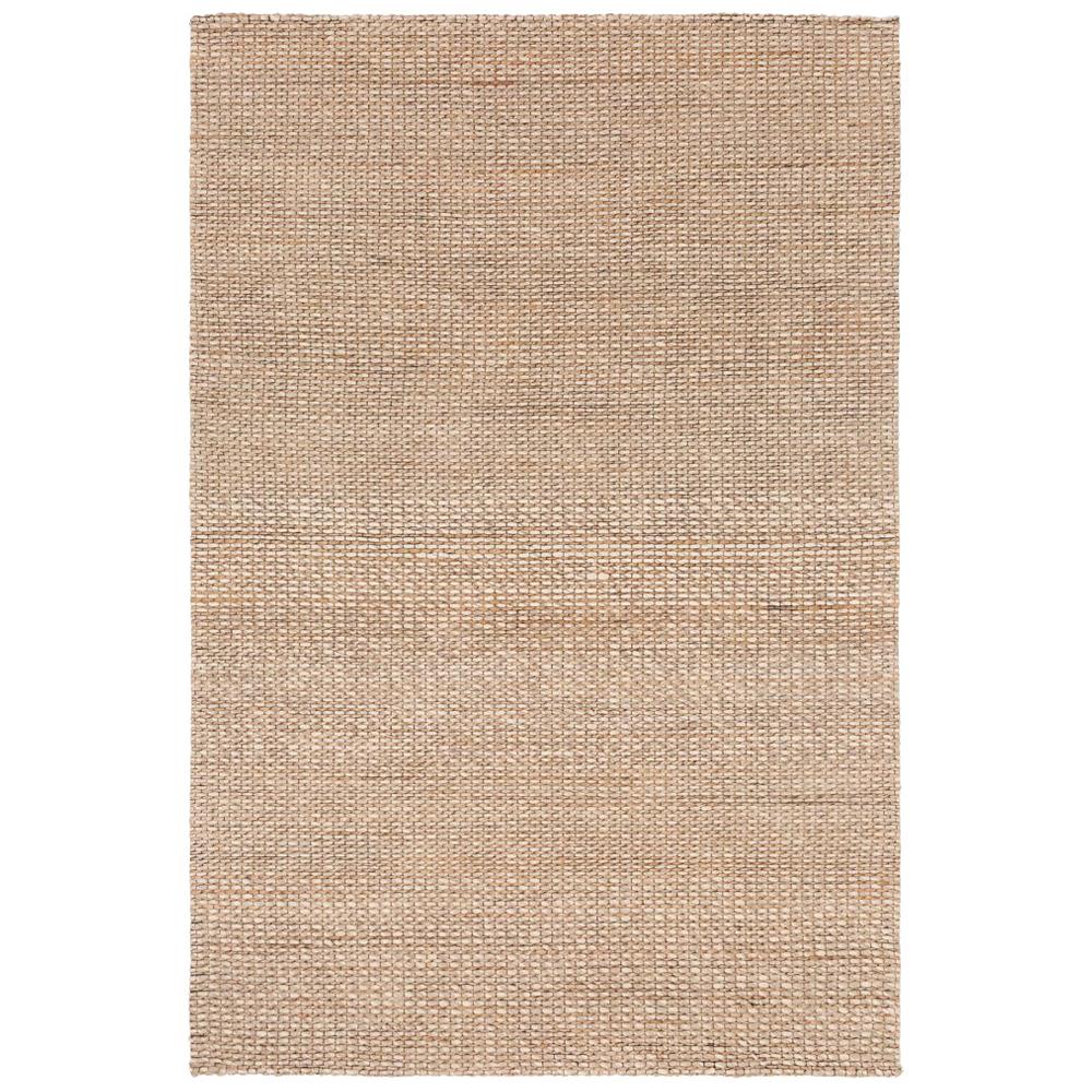 Luxe Marled Style Customizable Gemini Weave Rug in Cream Mix Large