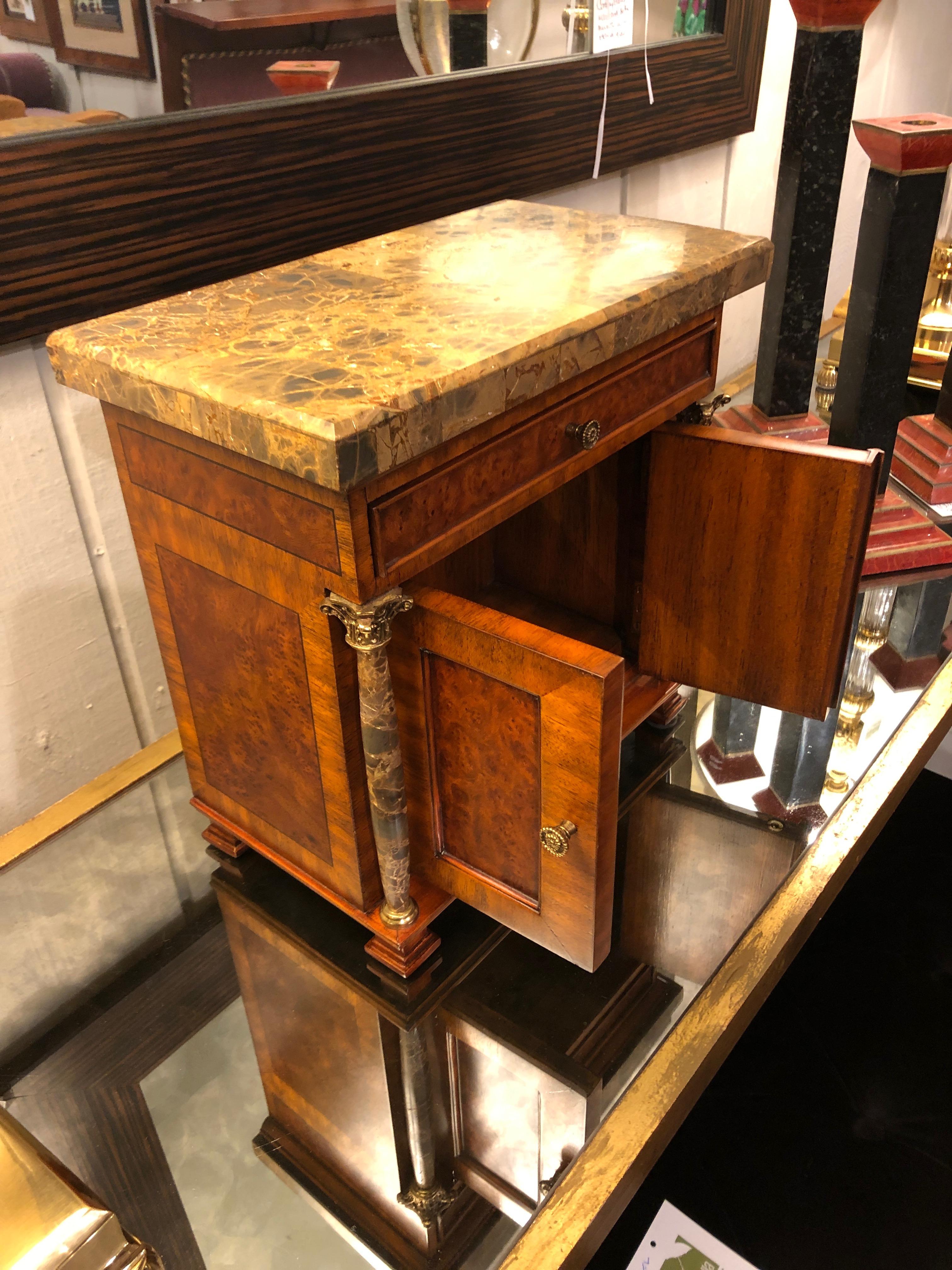 Luxe Miniature Neoclassical Credenza Treasure Box 1