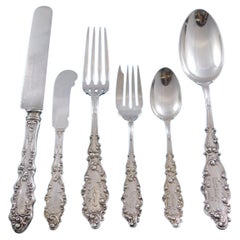 Luxembourg by Gorham Sterling Silver Flatware Set 8 Service 48 Pcs Dinner