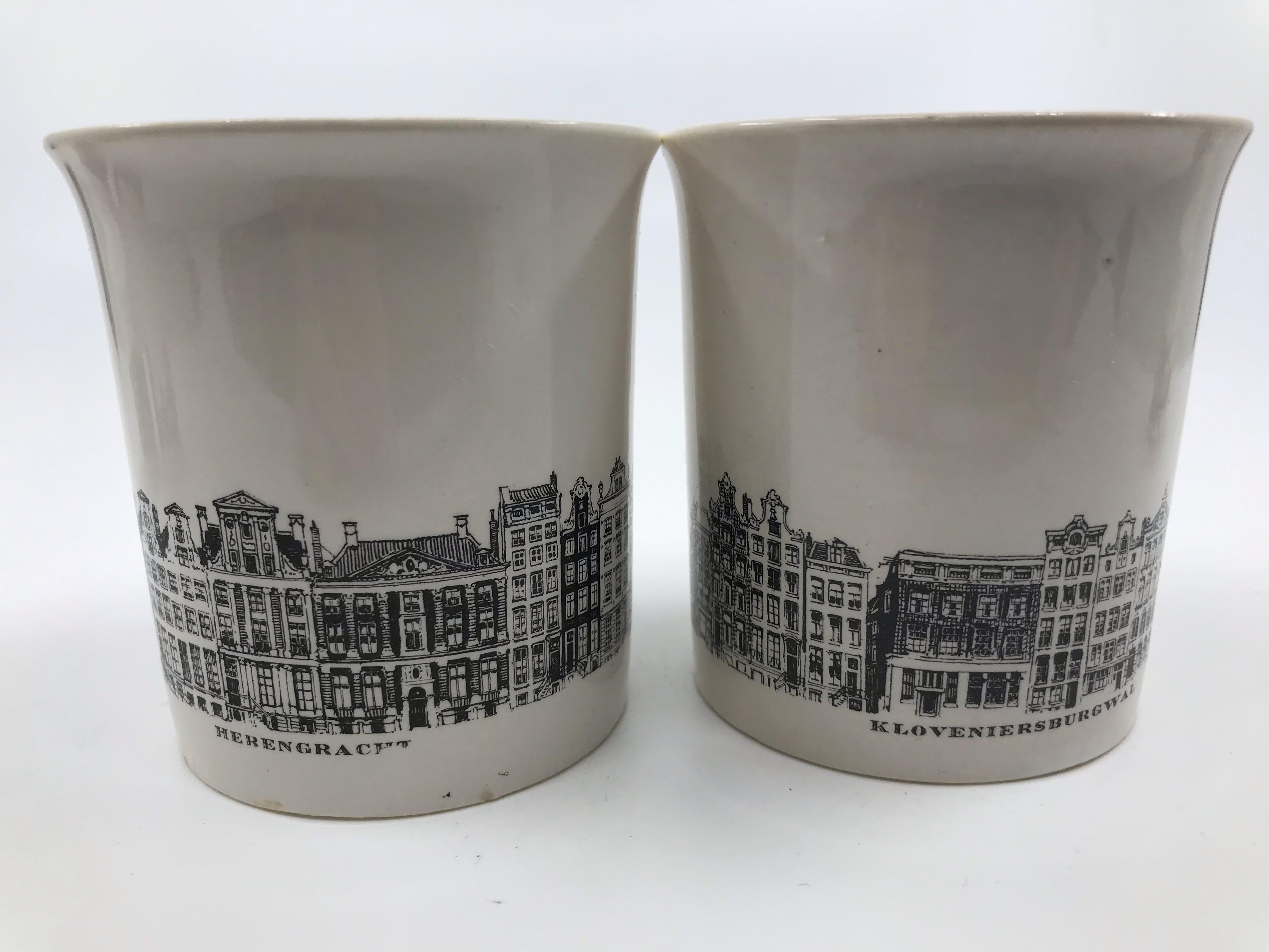 20th Century Luxembourg Coffee Cans For Sale