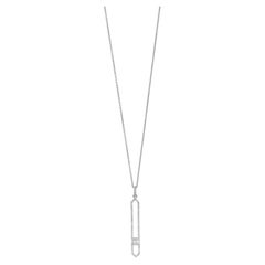 Luxle .50 Cttw Natural Diamond Hexagon 18 Inch Necklace in 14K Gold