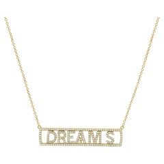 Luxle 1/2 Carat T.W. Diamond "Dreams" Necklace in 14k Gold