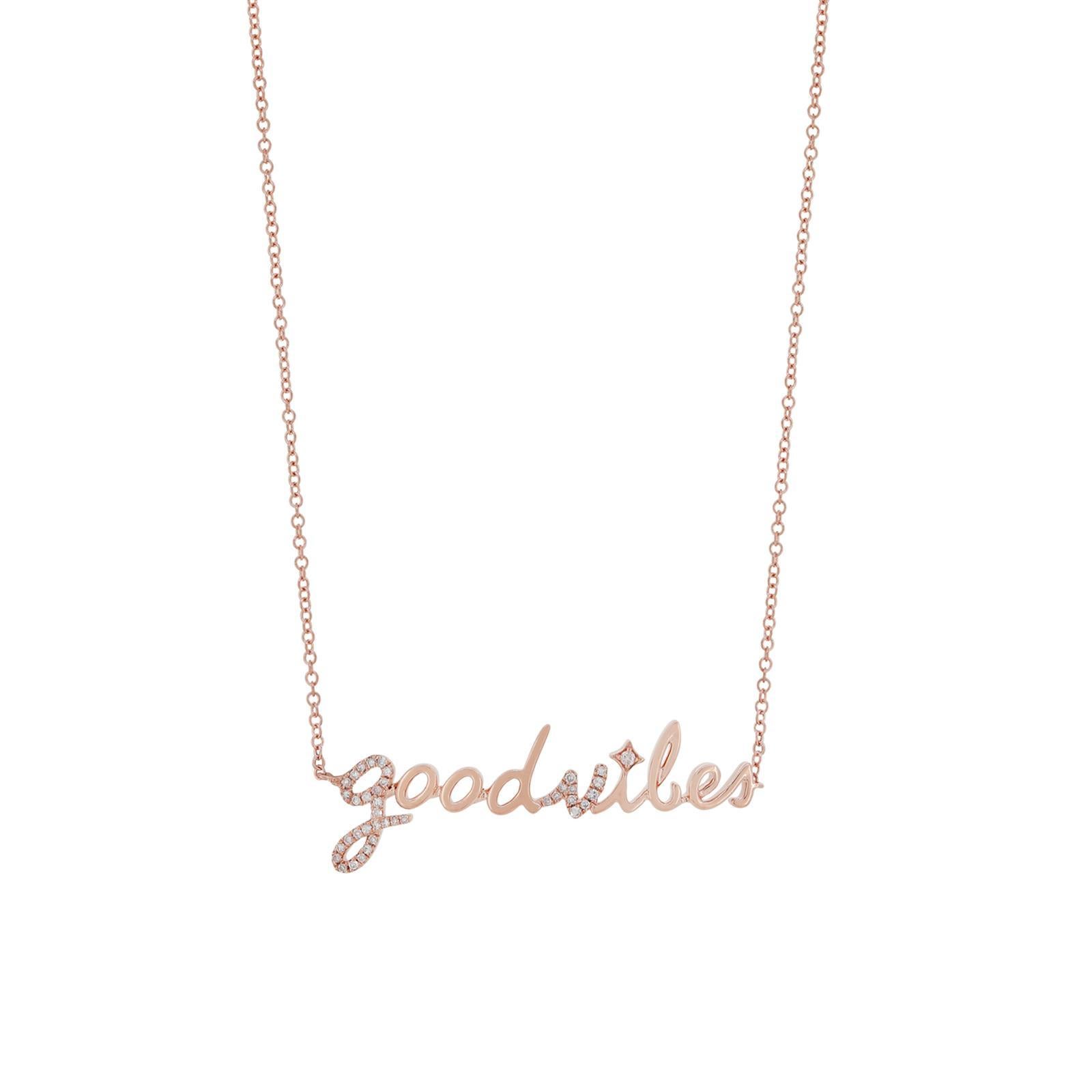Contemporaneo Collana con ciondolo in oro rosa Luxle 18k 