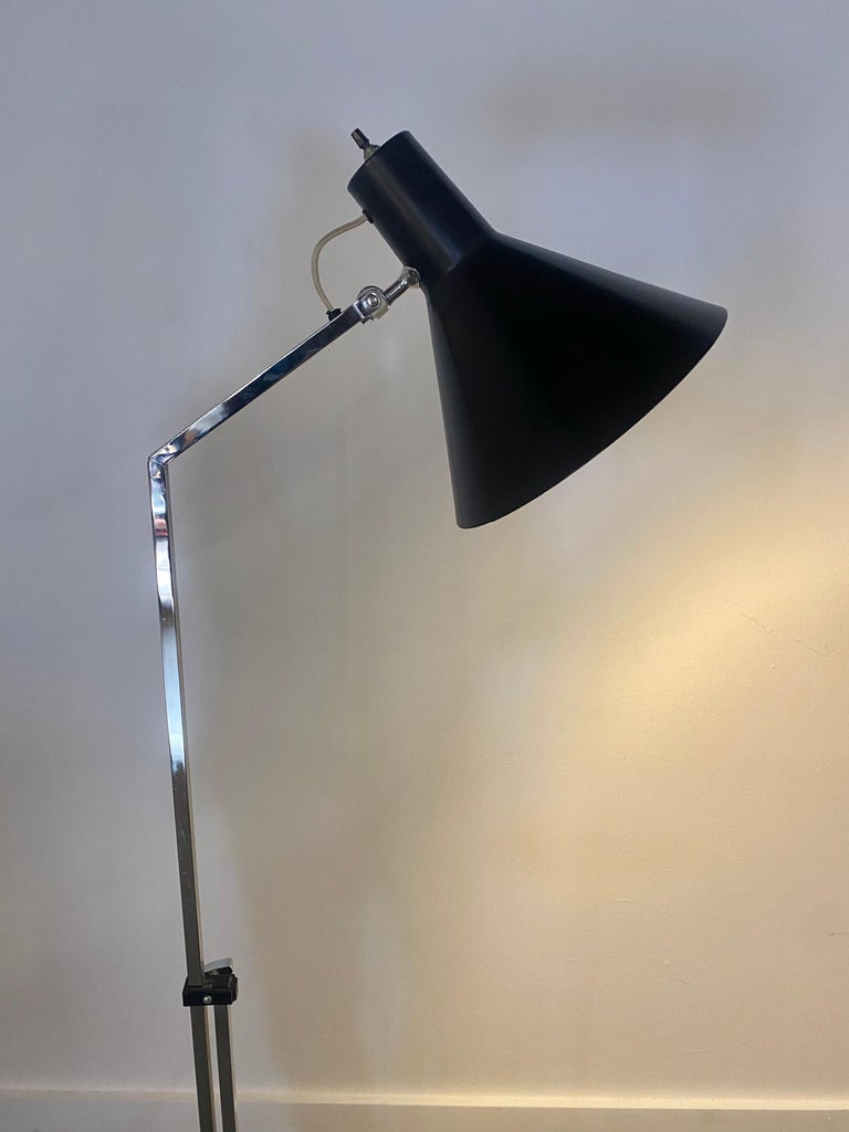 Luxo Floor Lamp Designed by Jac Jacobsen Rarer Version For Sale at 1stDibs