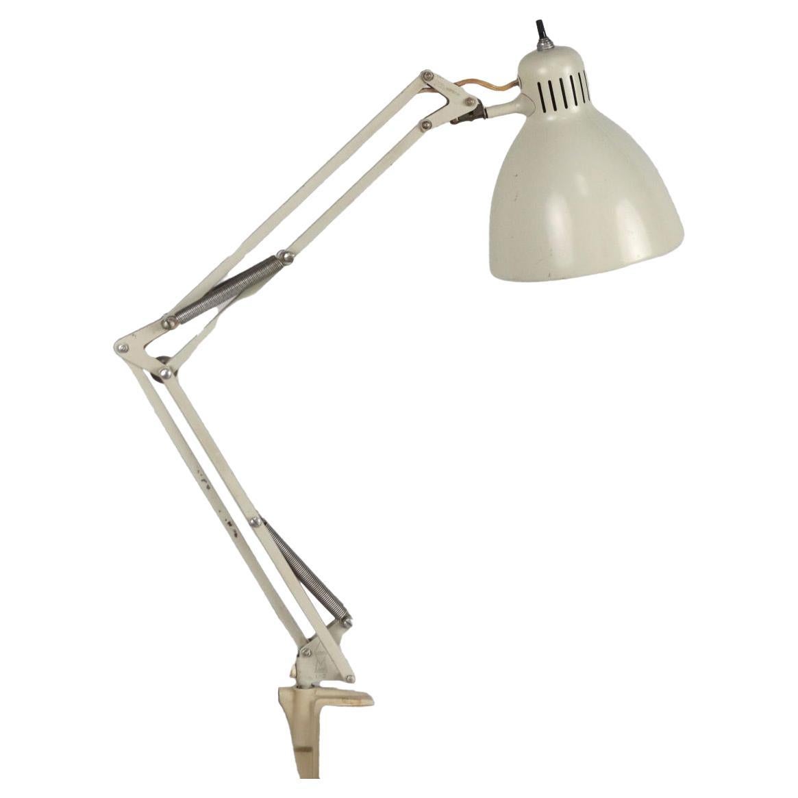 Luxo Naska Loris-Lampe Aluminium Italien 1960er-1970er Jahre
