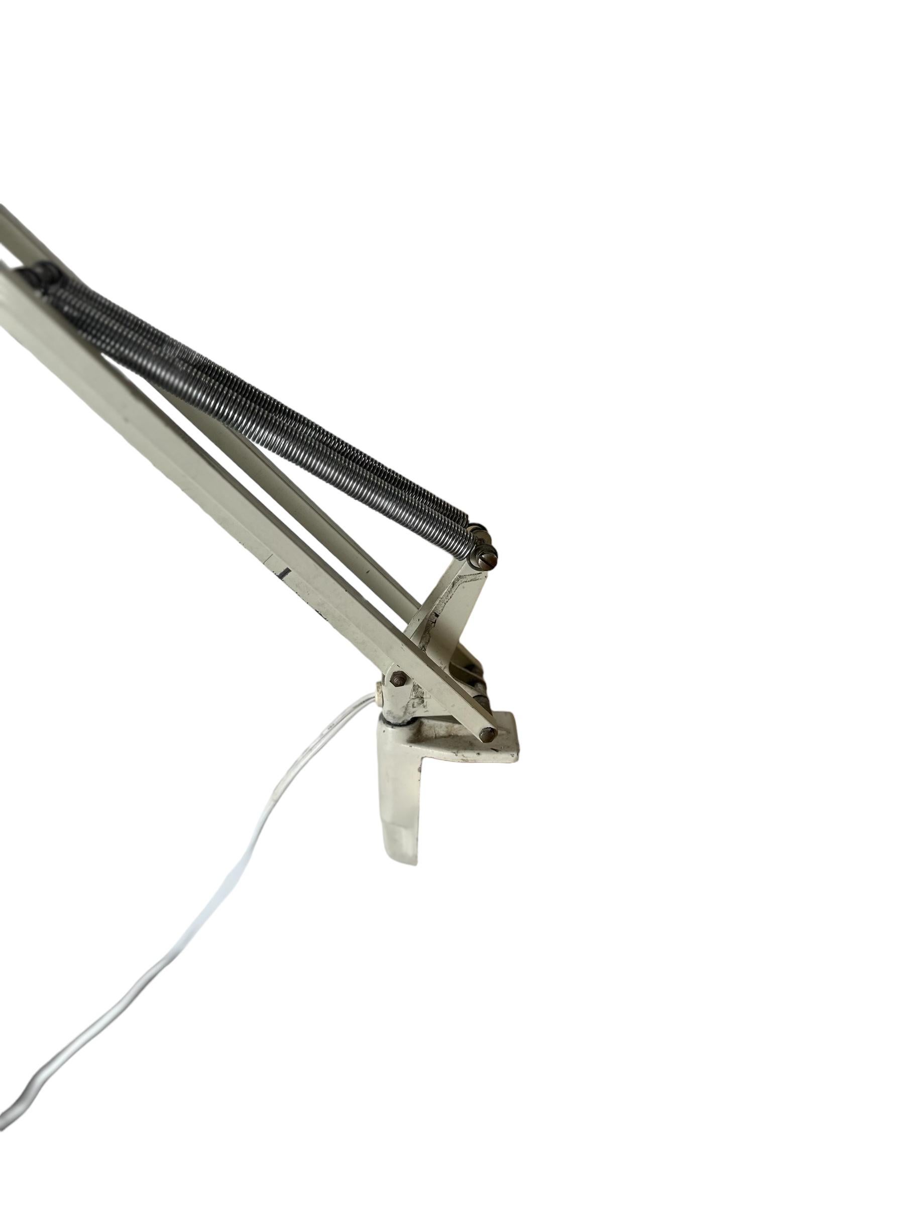 20th Century Luxo Pivoting Adjustable Architect’s Drafting Desk Lamp