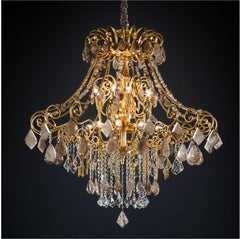 Quartz Chandelier Lamp by Aver
