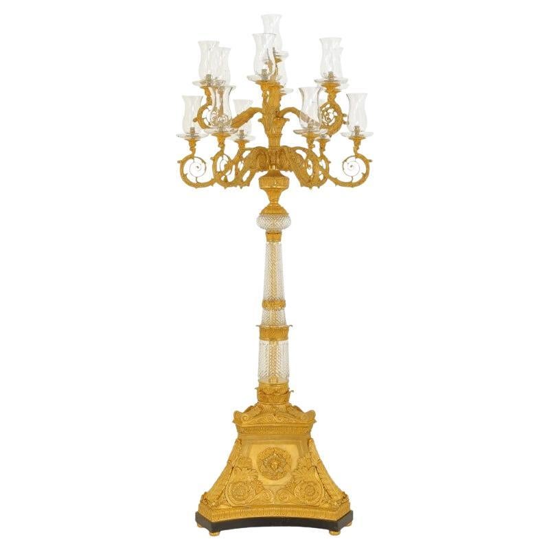 Lussuosa torcia a 13 luci con base a treppiede