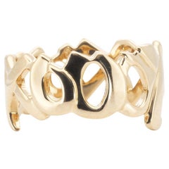 Luxurious 18k Yellow gold Ring Natural Yellow Gold