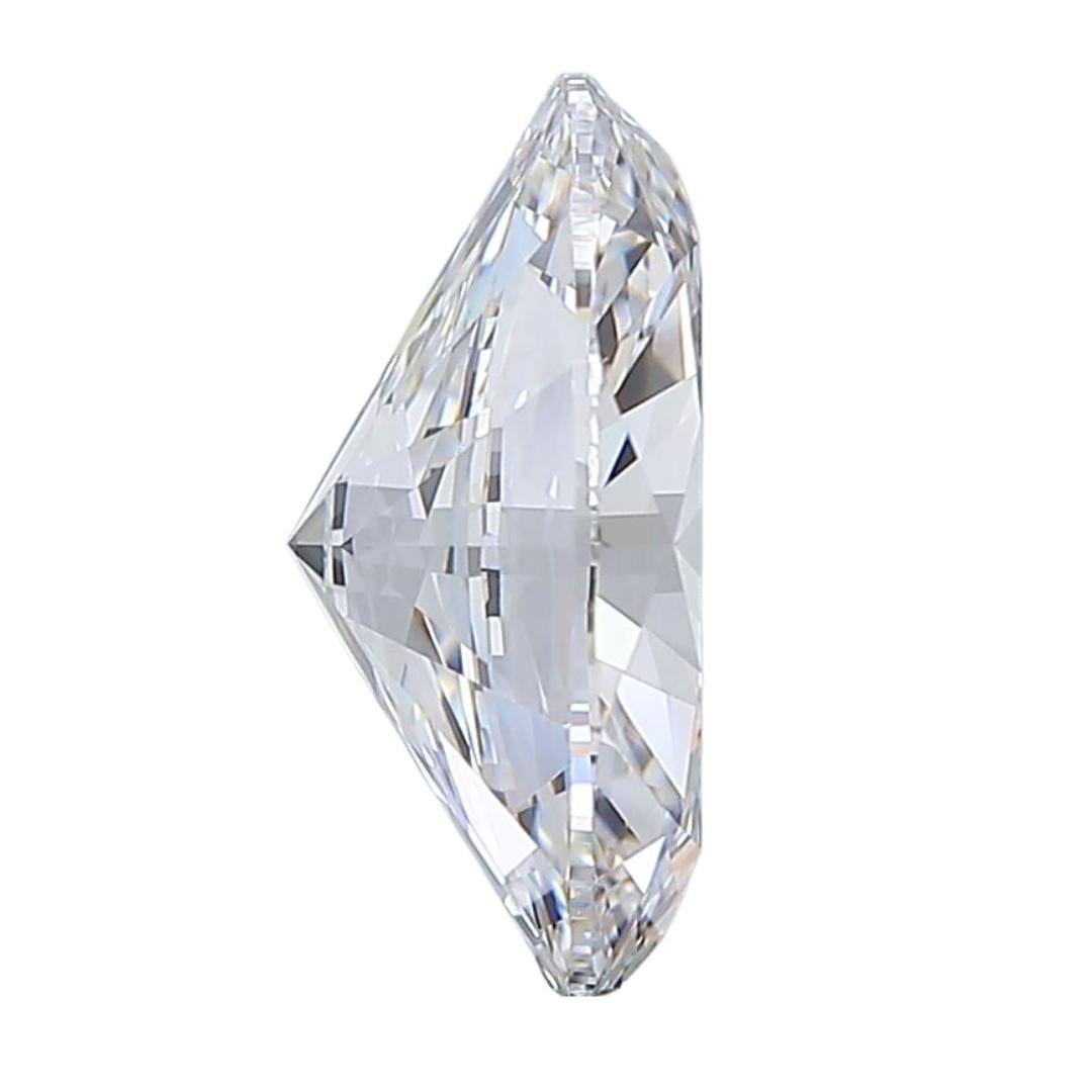 Luxueux diamant de forme ovale de 3,01 carats de taille idéale - certifié GIA Neuf à רמת גן, IL
