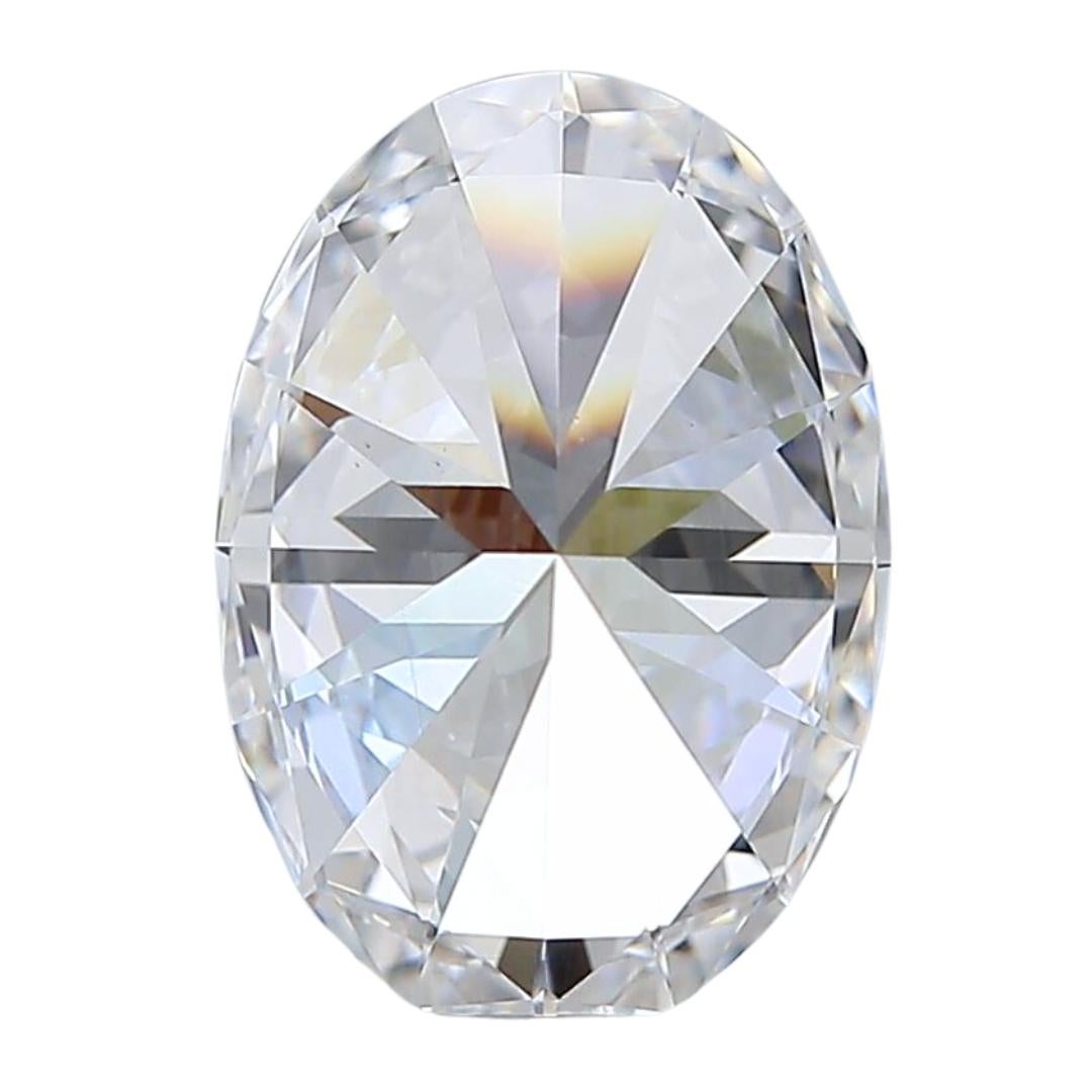  Luxueux diamant de forme ovale de 3,01 carats de taille idéale - certifié GIA Pour femmes 