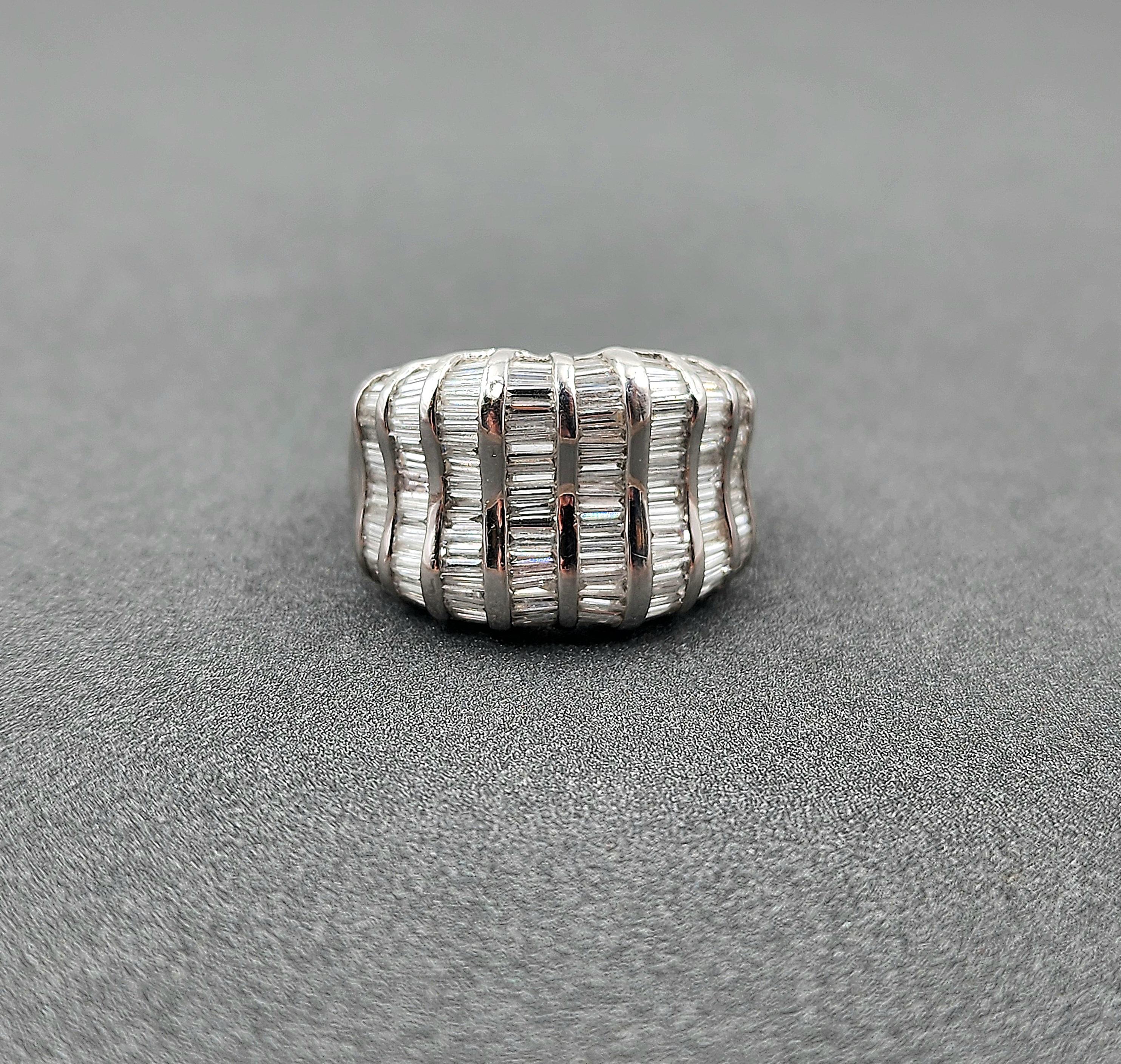 3,48 Karat Diamantring im Angebot 2