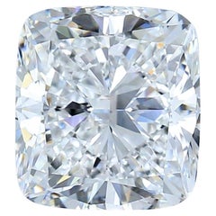 Luxueux diamant de 5,03ct de taille idéale en forme de coussin - certifié GIA