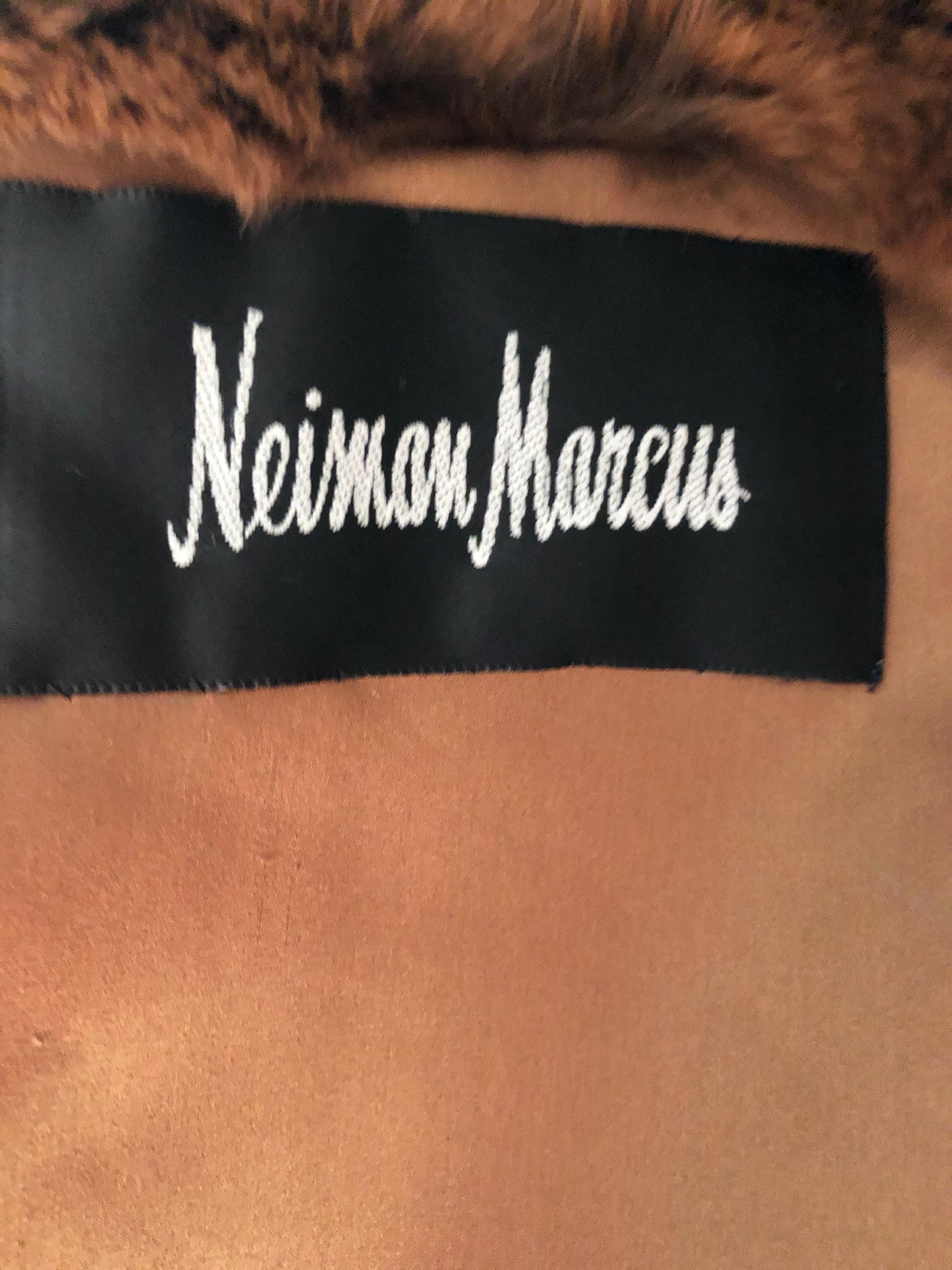 Luxurious Chevron Pattern Chinchilla Jacket from Nieman Marcus by Eric Gaskins For Sale 1