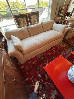 Luxurious Custom Designer Sofa by Baker
