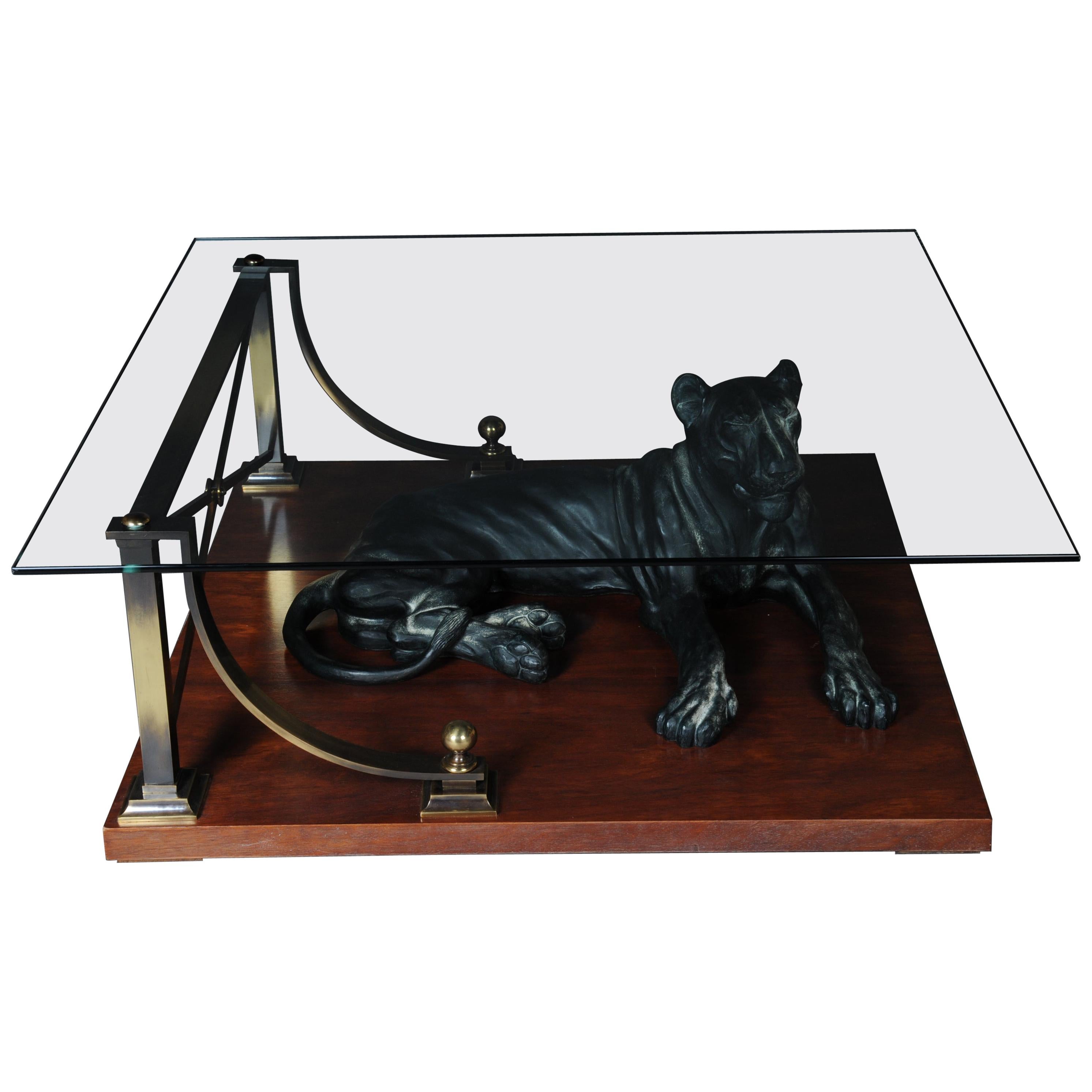 Luxurious Designer Coffee Table Panther