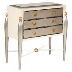 Retro Luxurious Drawer Cabinet in Memphis Style, Italy 1970