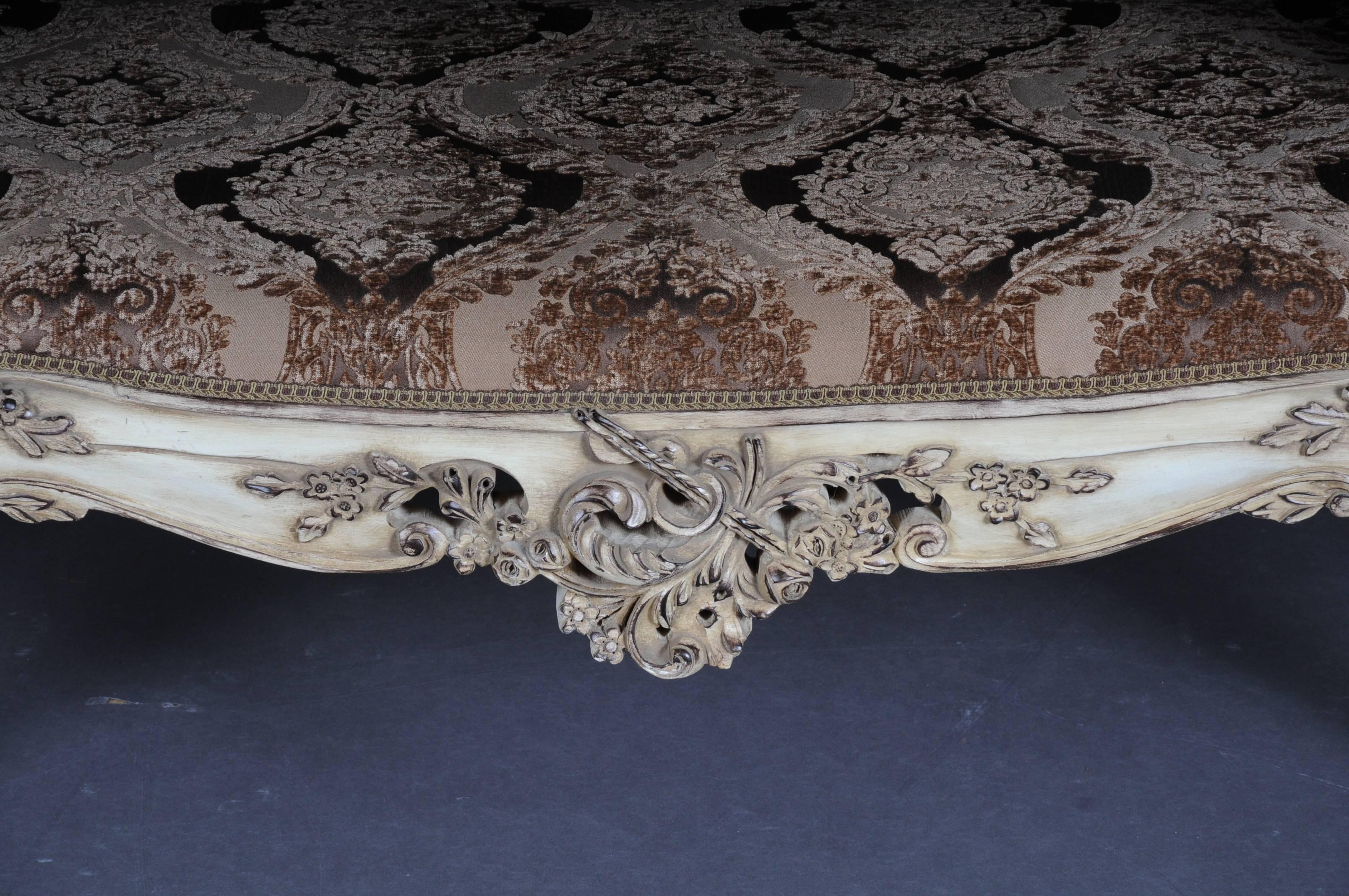 Luxurious French Bench, Gondola in the Louis Seize XVI In Good Condition For Sale In Berlin, DE