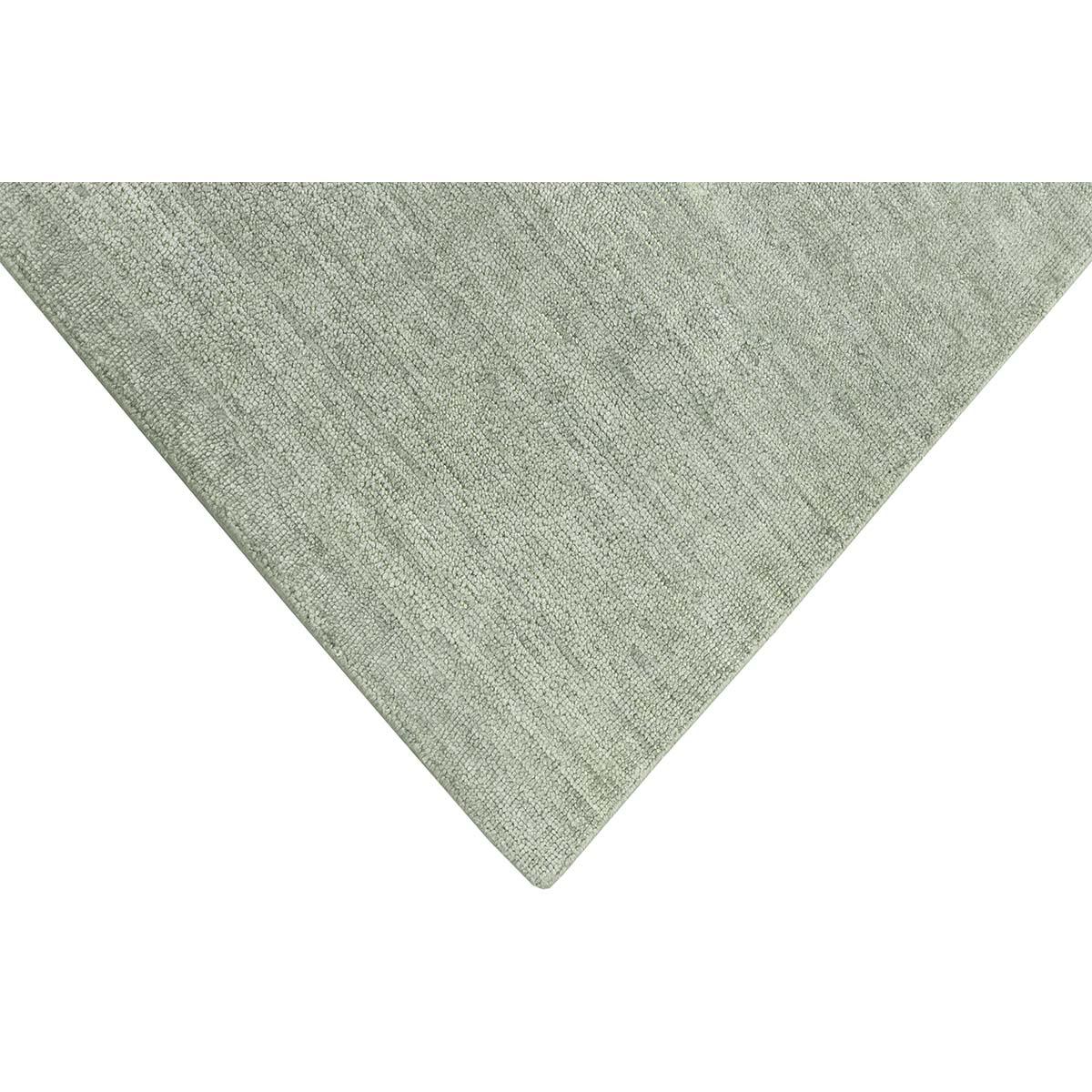 Lujosa Alfombra Tejida a Mano Verde Claro Indio en venta