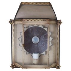 Luxurious Hollywood Regency Wall Lantern France 1960s
