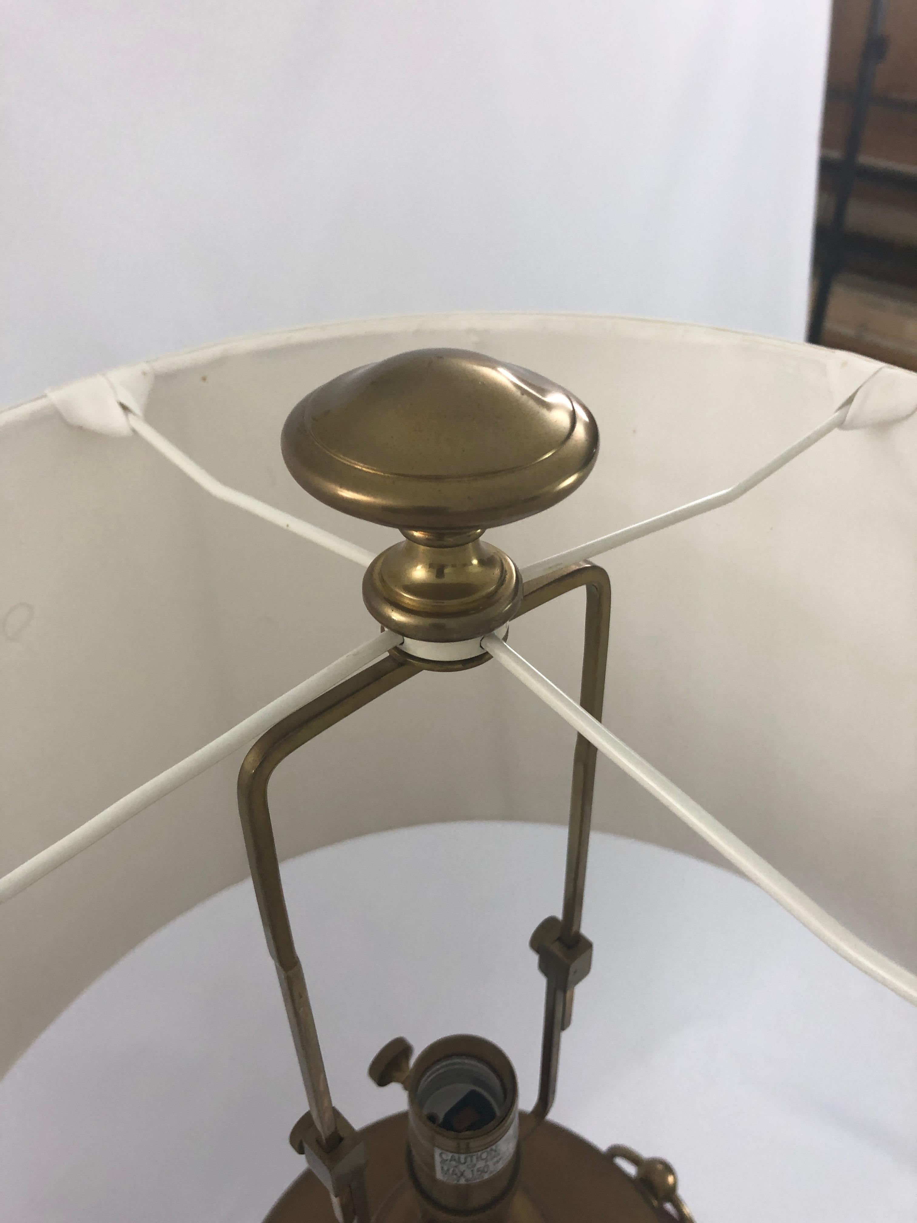 Luxurious Large Brass Urn Table Lamp by Ralph Lauren 1