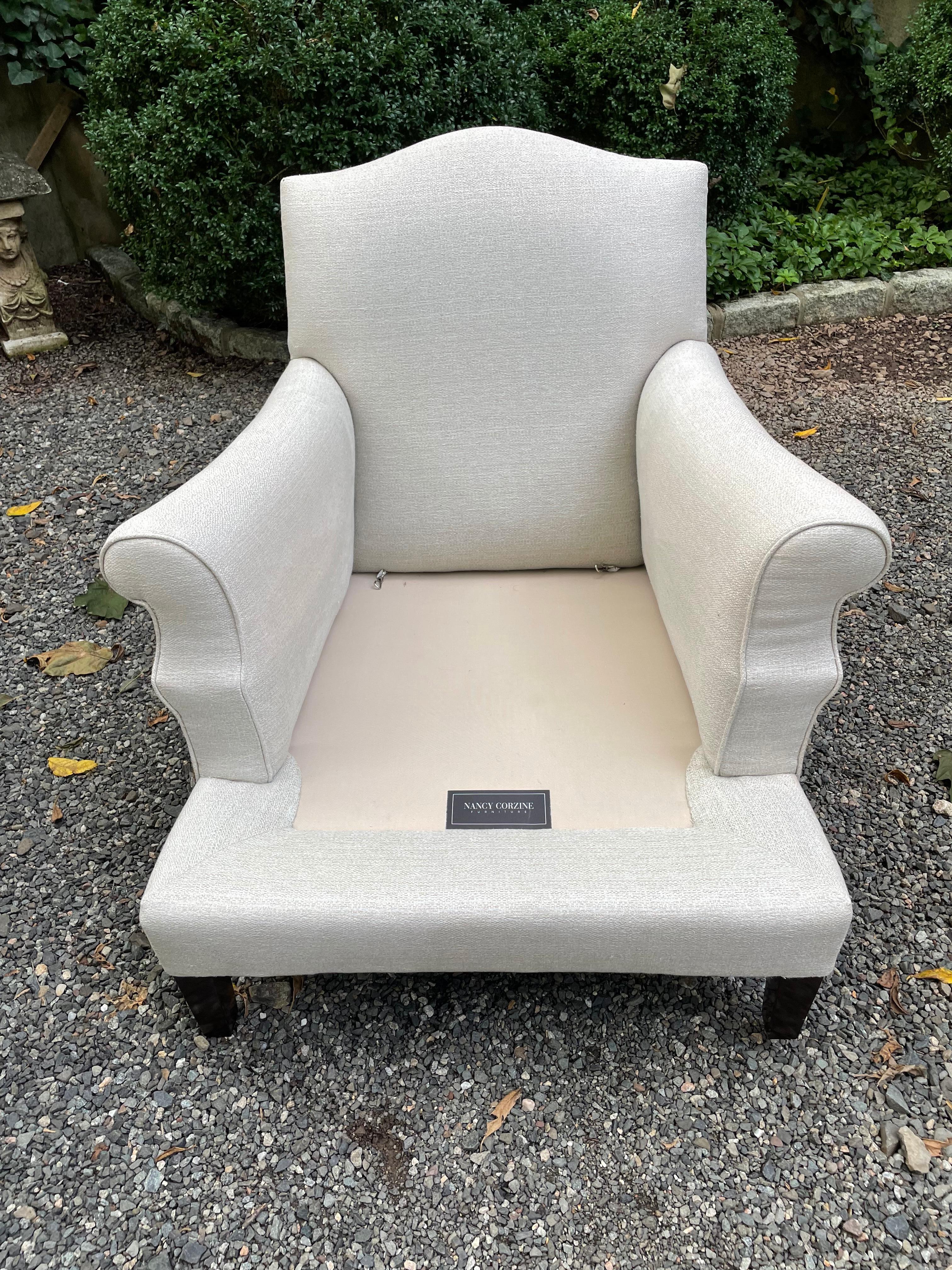 Luxurious & Large Nancy Corzine Club Chairs 2